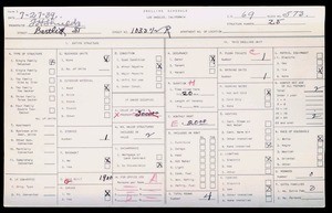 WPA household census for 1033 1/2 BARTLETT ST, Los Angeles