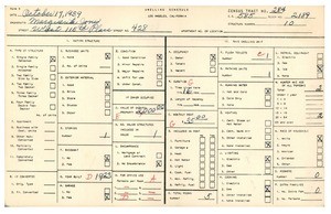 WPA household census for 428 WEST 115TH PLACE, Los Angeles County