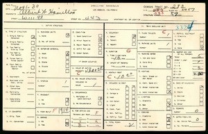 WPA household census for 443 WEST 111TH PLACE, Los Angeles County