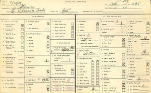 WPA household census for 905 E VERNON, Los Angeles