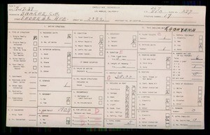 WPA household census for 2022 FEDERAL, Los Angeles