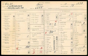 WPA household census for 6255 MAYFLOWER AVE, Los Angeles County