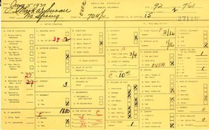 WPA household census for 704 N SPRING, Los Angeles