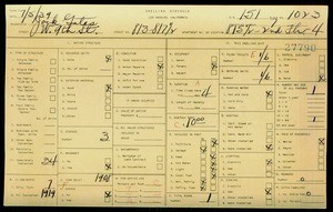 WPA household census for 813 W 9 ST, Los Angeles