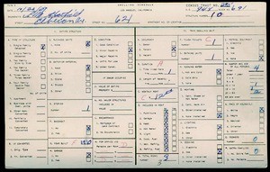 WPA household census for 621 W ELBERON, Los Angeles County