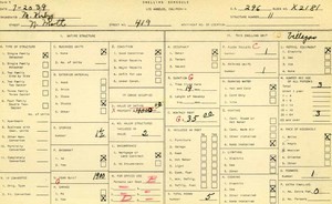 WPA household census for 419 N MOTT, Los Angeles