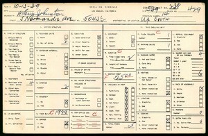 WPA household census for 5043 1/2 S NORMANDIE AVE, Los Angeles County
