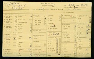 WPA household census for 649 LAMAR ST, Los Angeles