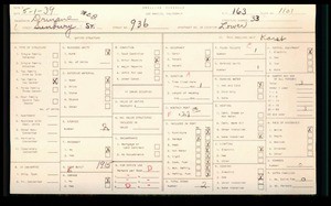 WPA household census for 936 SUNBURY ST, Los Angeles