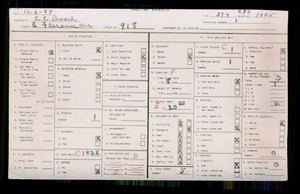 WPA household census for 918 E FLORENCE, Los Angeles County