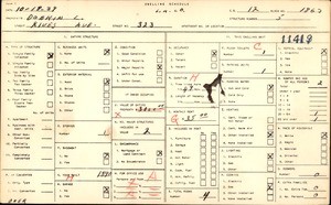 WPA household census for 323 Rives Avenue, Los Angeles County