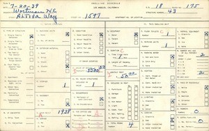 WPA household census for 1597 ALTIVA WAY, Los Angeles