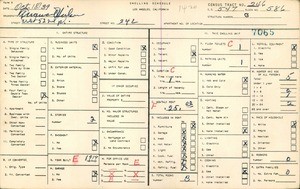 WPA household census for 242 WEST 52ND PLACE, Los Angeles County