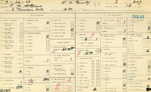 WPA household census for 430 S ROWAN