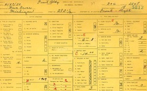 WPA household census for 2831 MICHIGAN, Los Angeles