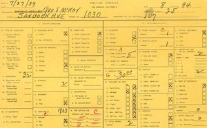 WPA household census for 1030 SANBORN, Los Angeles