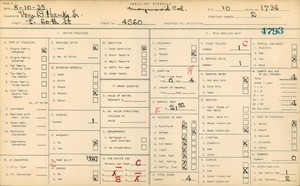 WPA household census for 4560 EAST 60TH STREET, Los Angeles County
