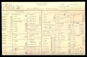 WPA household census for 455 VICTOR ST, Los Angeles