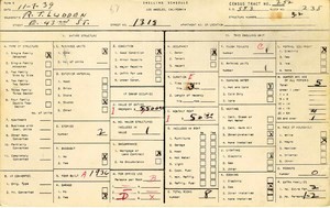 WPA household census for 1315 E 43RD, Los Angeles