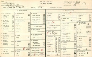 WPA household census for 1175 E 42ND PLACE, Los Angeles County