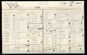 WPA household census for 201 E 103RD ST, Los Angeles County
