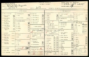 WPA household census for 219 WEST 111TH STREET, Los Angeles County