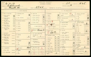 WPA household census for 2744 GLOSSELL ST, Los Angeles