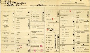 WPA household census for 3637 EFFIE, Los Angeles