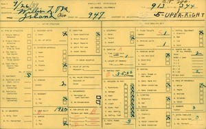 WPA household census for 947 ISLAND AVE, Los Angeles County