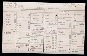 WPA household census for 602 W 41ST, Los Angeles County