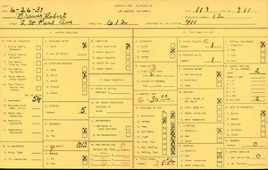 WPA household census for 612 S ST PAUL ST, Los Angeles