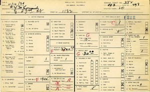 WPA household census for 1182 E 43RD, Los Angeles