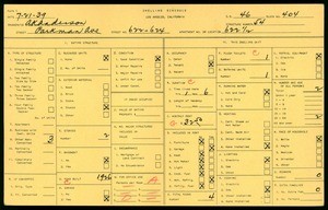 WPA household census for 622-624 PARKMAN AVE, Los Angeles