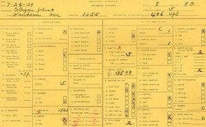 WPA household census for 1055 SANBORN, Los Angeles