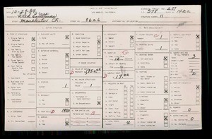 WPA household census for 8626 MANCHESTER CT, Los Angeles County