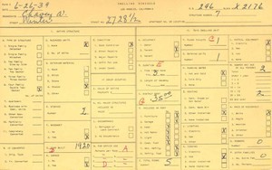 WPA household census for 2728 WINTER, Los Angeles