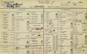 WPA household census for 2322 BERKELEY, Los Angeles