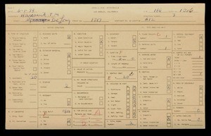 WPA household census for 1317 DELONG, Los Angeles