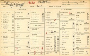 WPA household census for 3018 HOPE ST, Los Angeles County