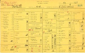 WPA household census for 424 N HILL, Los Angeles