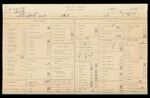 WPA household census for 769 STANFORD, Los Angeles