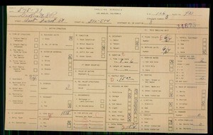 WPA household census for 512 W 1ST STREET, Los Angeles