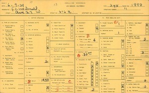 WPA household census for 616 W AVENUE 27, Los Angeles