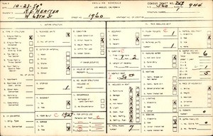 WPA household census for 1960 W 68TH ST, Los Angeles County
