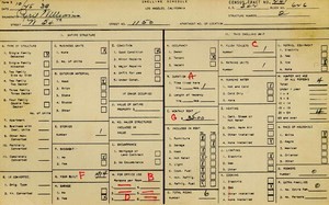 WPA household census for 1150 W 54TH, Los Angeles