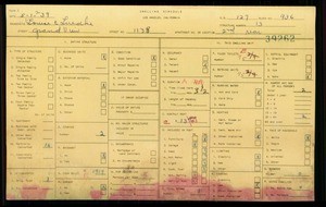 WPA household census for 1138 S GRAND VIEW, Los Angeles