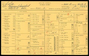 WPA household census for 1230B HOOPER AVE, Los Angeles