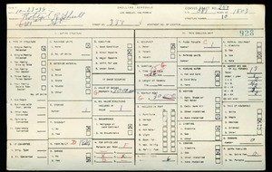 WPA household census for 337 E 101ST ST, Los Angeles County