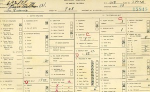WPA household census for 908 S FRESNO ST, Los Angeles