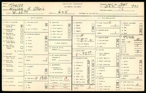 WPA household census for 625 WEST 65TH, Los Angeles County